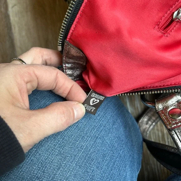 Coach Poppy graffiti tote Purse y2k - Picture 10 of 11